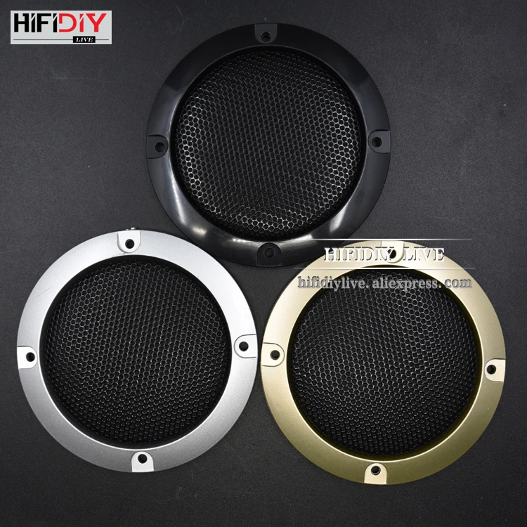 HIFIDIY LIVE speaker s пластиковая рамка металлическая железная проволочная решетка 3 ''3,5 дюймов сетчатая Крышка для динамика высококачественный автомобильный домашний сетчатый корпус