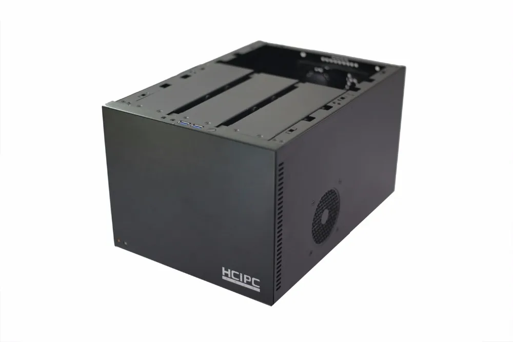 HCiPC J1900 6Bay NAS ПК BareBone над корпус для жесткого диска 6 шт. 3 5 или 2 дюймов HDD