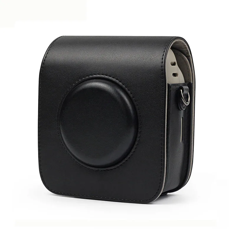 Fujifilm Instax квадратный SQ20 SQ10 чехол для камеры из искусственной кожи винтажный плечевой ремень чехол для камеры защитный чехол для переноски подарки - Цвет: B