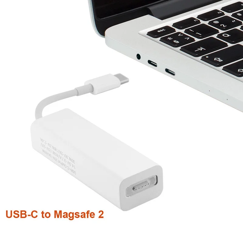 Белый USB C Тип-C PD для Magsafe2 зарядный адаптер конвертер для Macbook Pro AC1407