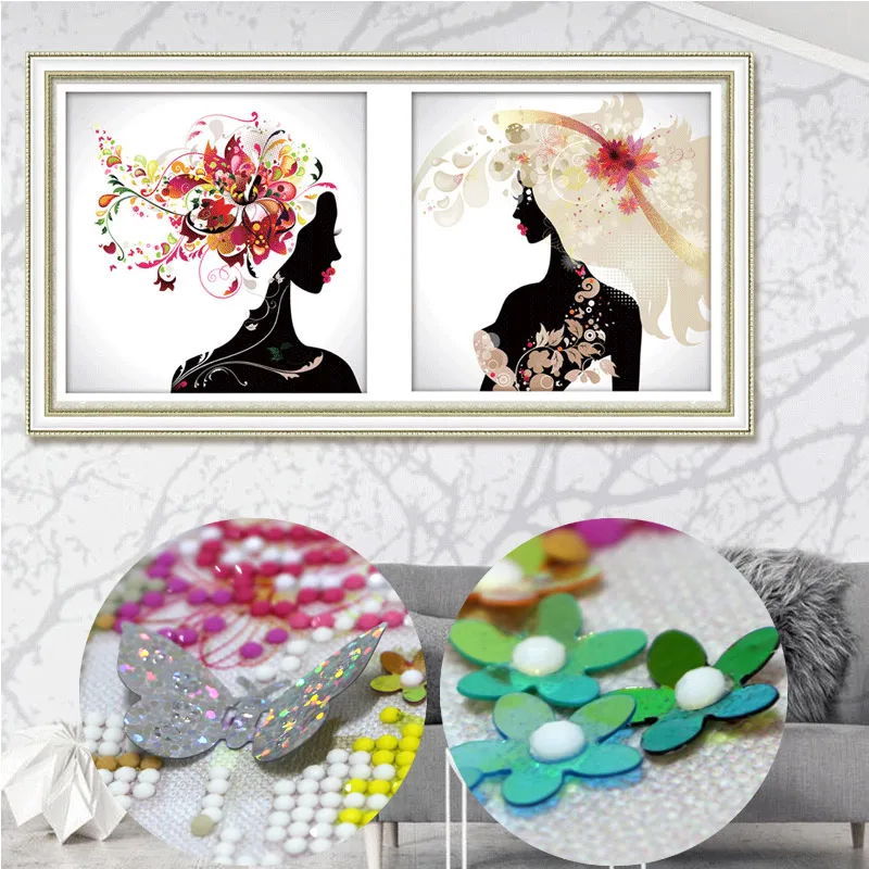 Special shaped stick drill painting Diamond Embroidery Picture 3D