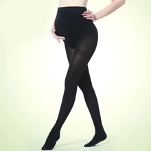 2017high quality 120D velvet Adjustable High Elastic maternity leggings pregnant clothes pants for women stockings