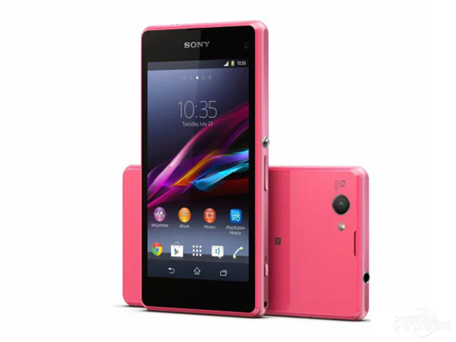 Original Sony Xperia Z1 Compact D5503 4.3" Unlocked Mobile phone  GSM 3G&4G Android Quad-Core WIFI GPS 2GB RAM 16GB ROM backmarket phones