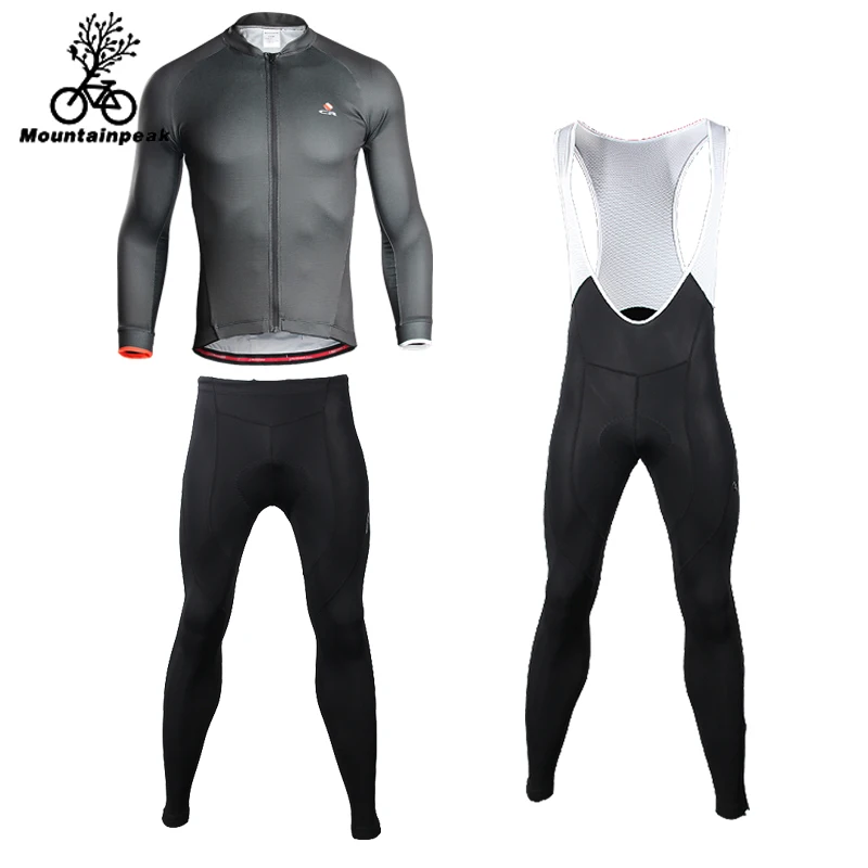 

Mountainpeak 2018 Summer Long Sleeve Cycling Clothes Men's Mountain Bike Jacket Riding Pants Women Breathable Riding Set