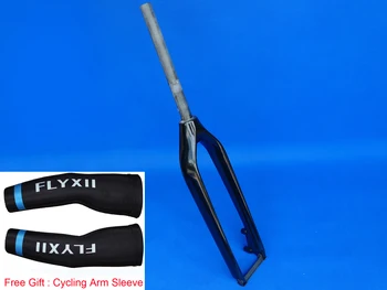 

FK-008 High Quality Bicycle Fork - Full Carbon UD Glossy Mountain Bike Cycling MTB 29ER Fork Steerer Dia.: 1 1/8"