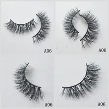 UPS 200 пара Индивидуальные Накладные ресницы норки ощущается естественно 3D норковые ресницы удлинение ресниц макияж