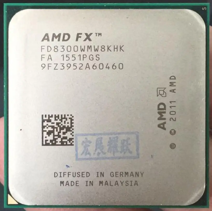 AMD FX-Series FX-8300 Процессор AMD FX 8300 Octa Core AM3+ процессор прочнее, чем FX8300 FX 8300