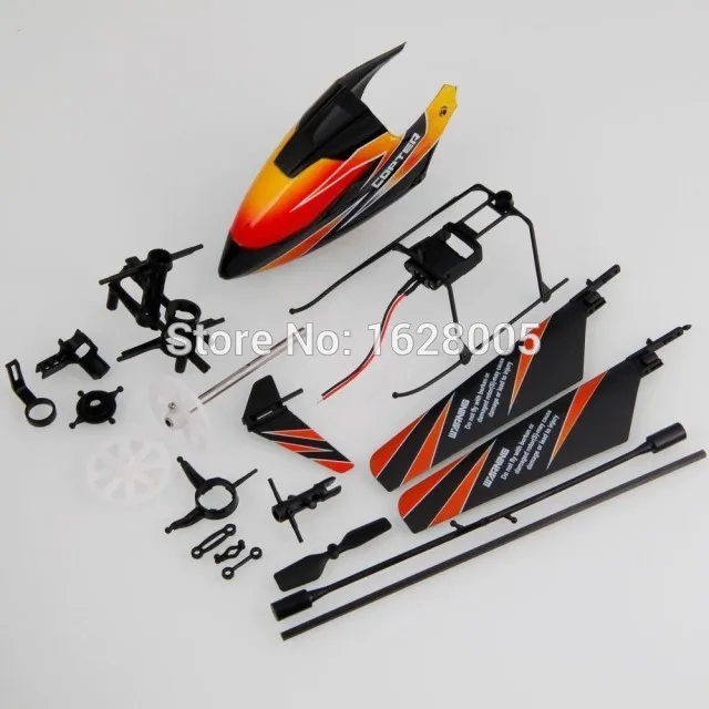 3colors WLtoys V911 RC Helicopter spare parts v911 Kit Kv911 0001