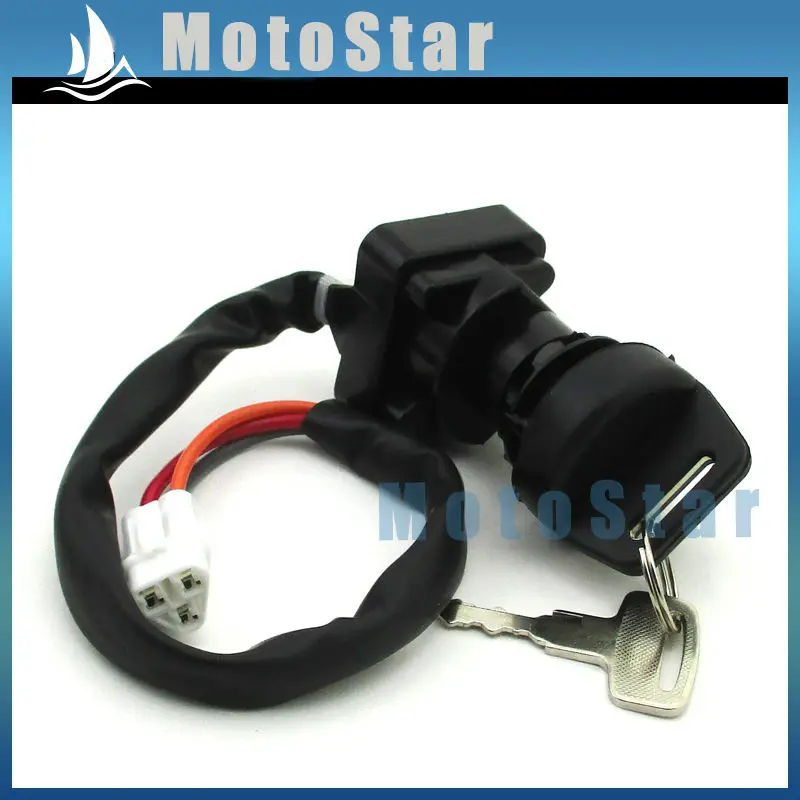 

Ignition Key Switch For Kawasaki KFX400 KFX 400 2005 2006 Arctic Cat DVX400 2005 2006 2007 2008 ATV Quad 4 Wheeler