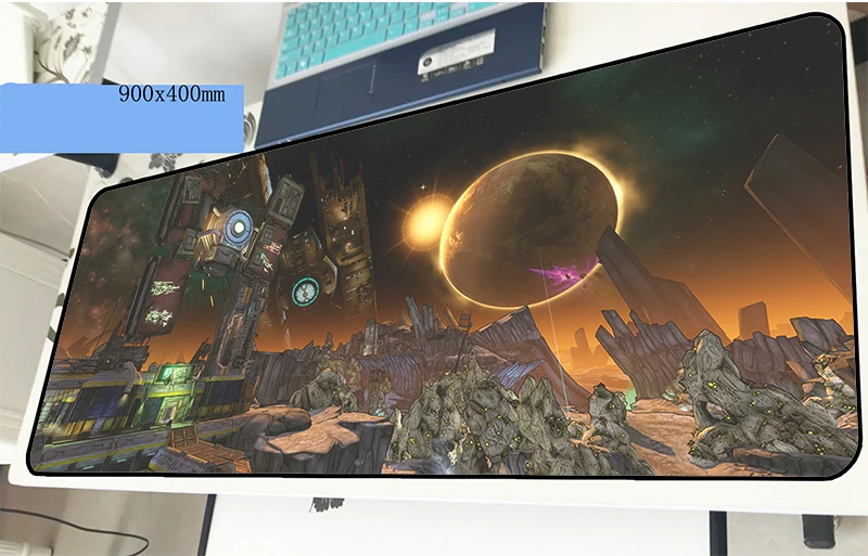

borderlands pad mouse computer gamer Gorgeous mouse pad 900x400x3mm padmouse Cartoon mousepad ergonomic gadget office desk mats