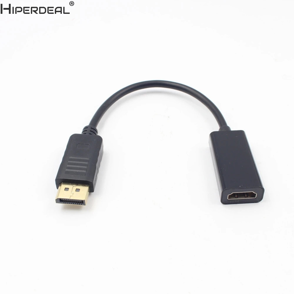HIPERDEAL DP Male Displayport to HDMI Female адаптер кабель конвертер для Samsung HP HW|displayport hdmi|displayport toto