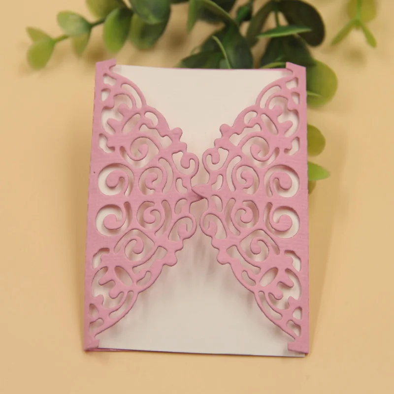  KLJUYP Invitation Card Metal Cutting Dies Stencils for DIY Scrapbooking/photo album Decorative Embo