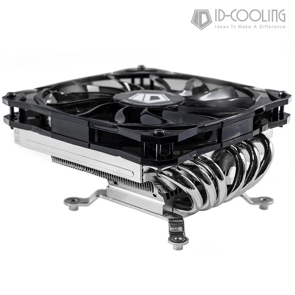Id 冷却 Is 60v2 Tdp 130 ワット低プロファイル スリム Itx Htpc システム Cpu クーラーと 6 ヒートパイプ 1 ミリメートルファン と互換性インテル Amd Aliexpress パソコン オフィス