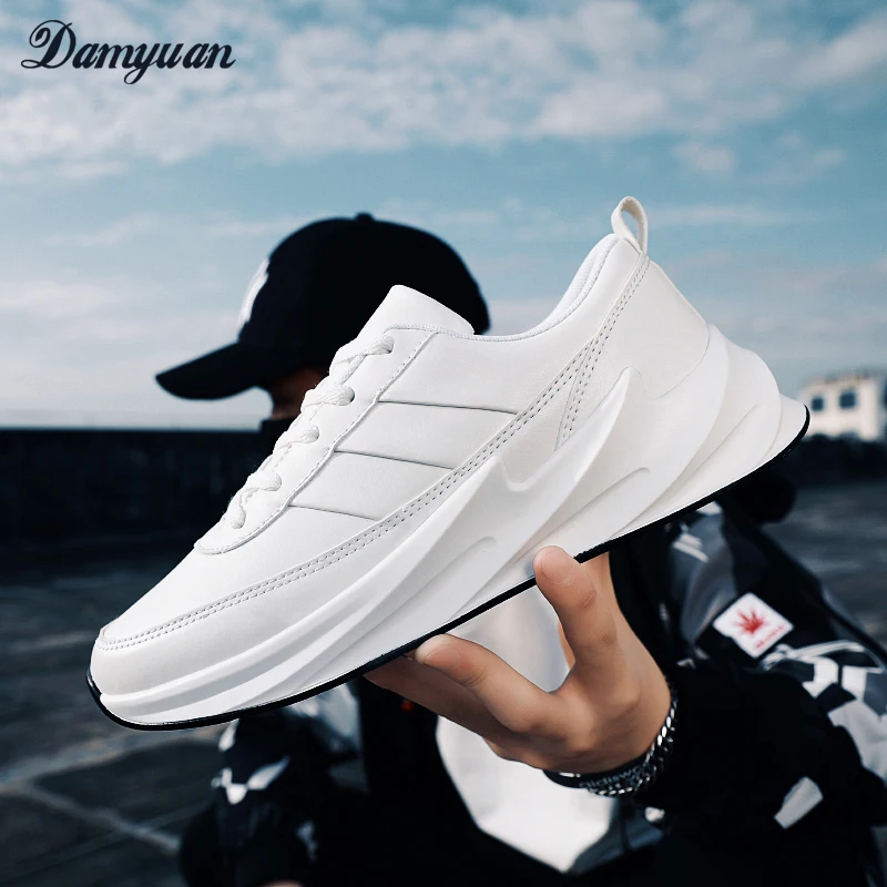 

Damyuan 2019 New Fashion Classic Shoes Men Shoes Women Flyweather Comfortable Breathabl Non-leather Casual Lightweight Shoes