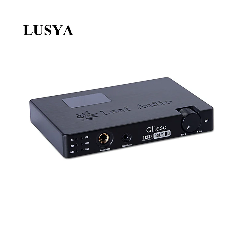

Lusya CSR8675 Bluetooth 5.0 APTX HD ES9038 XMOS Optical Coaxial OTG Input Decoder DAC 24bit 192K
