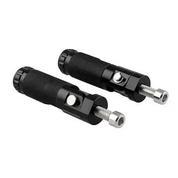 

Adeeing CNC Aluminum Universal Motorcycle Bicycle Foot Stand Foot Folding Footrest Pegs Rear Pedals Motorcycle Parts Set