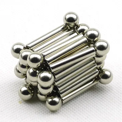 Инновационные Buckyballs 36 шт. магнитные палочки и 27 стальные шарики игрушечные