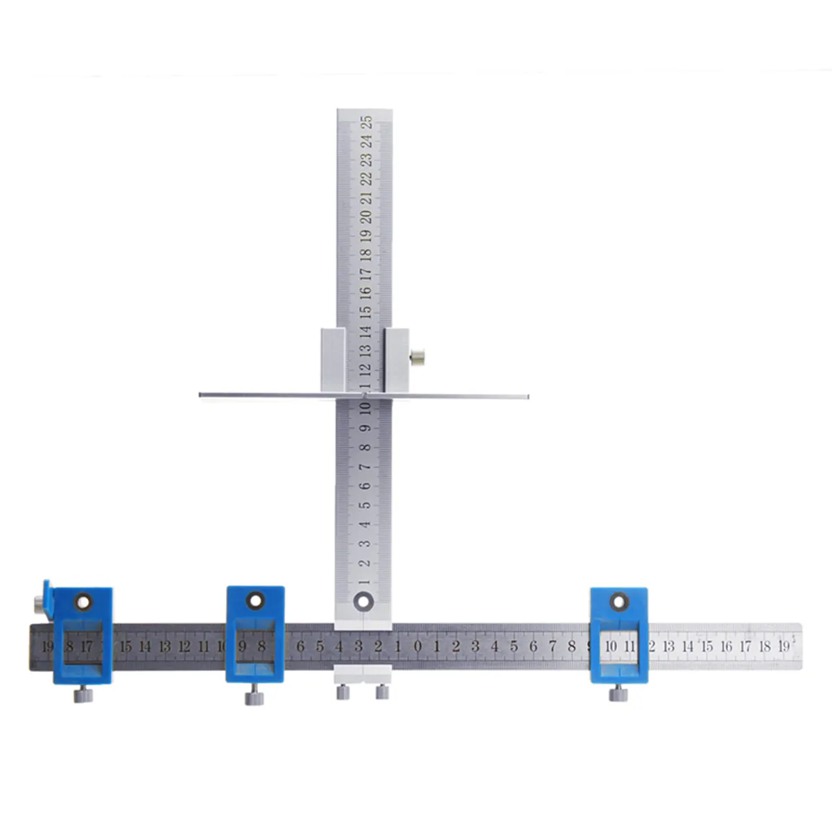 

Drill Guide Set 40cm Aluminum Position Cabinet Hardware Jig Drill Guide for Woodworking