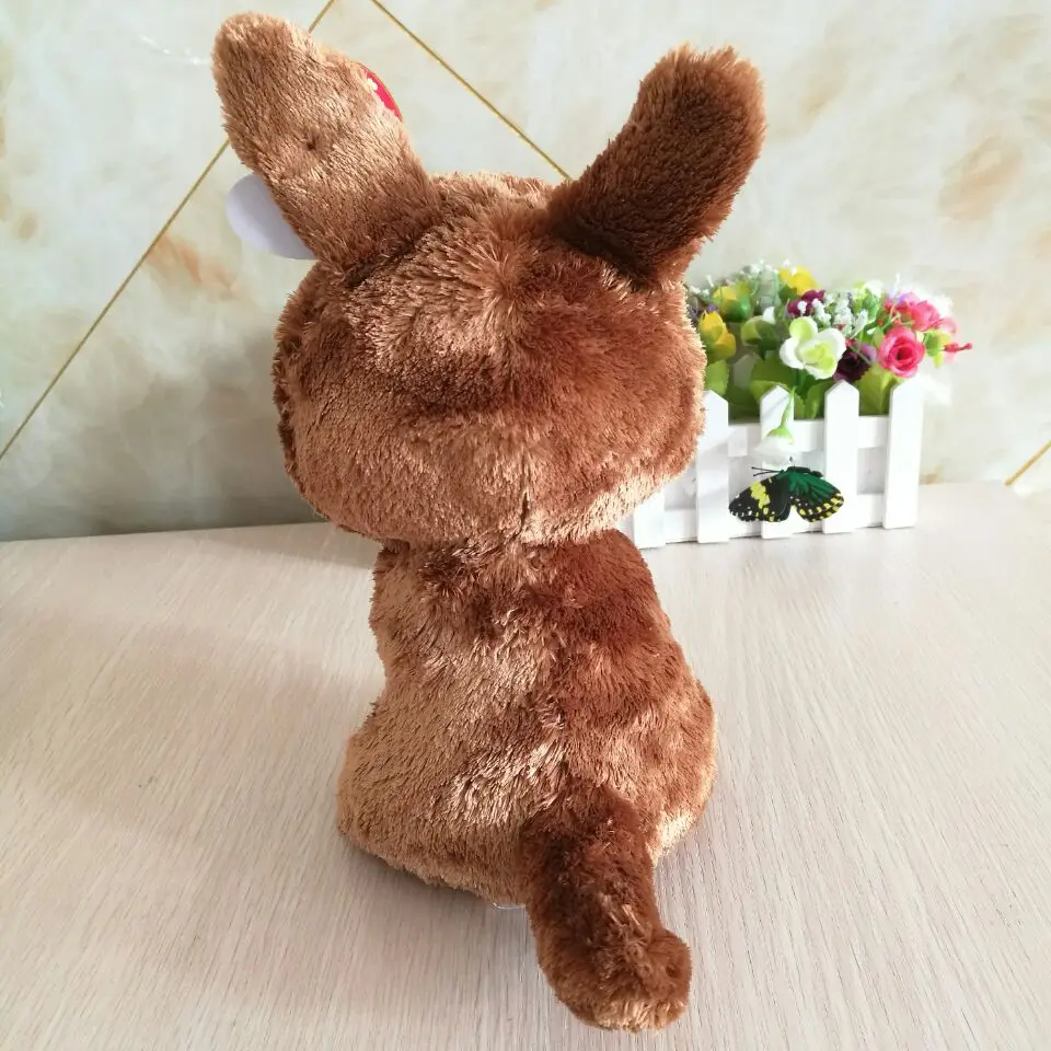 KIPPER коричневый кенгуру TY 1 шт. 25 см 10 &quotплюшевые игрушки мягкие животные детские