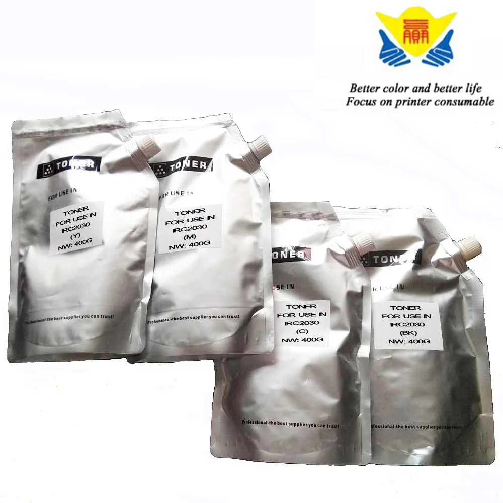 JIANYINGCHEN Compatible color refill Toner Powder for Canon iR C2020 C2030 GPR18 (4bags/lot