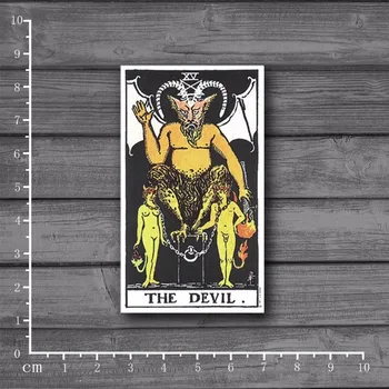 

Exclusive Sale Tarot DEVIL On Notebook Laptop Stickers For Kids Car Styling Skateboard Suitcase Decal Waterproof Sticker[Single]