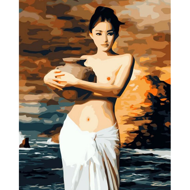 

Full SquareRound Drill 5D DIY Diamond Painting woman 3D Embroidery Cross Stitch Mosaic Home Decor ZH