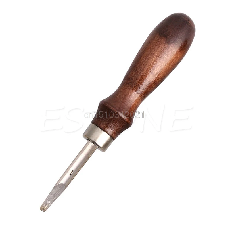 Craft Edge Leather Skiving Practical DIY Beveling Skiving Cutting Tool Keen Edge - Цвет: 1