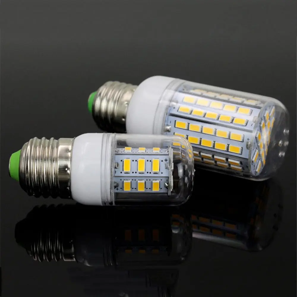 1 шт. светодиодный светильник E27 5 Вт 6 7 SMD 5730 кукурузная лампа энергосберегающий 220