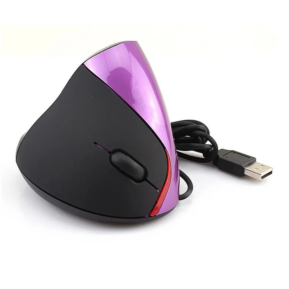 Проводная вертикальная мышь превосходный эргономичный дизайн мыши Оптическая Usb мышь для игрового компьютера ПК ноутбука Подставка для запястья