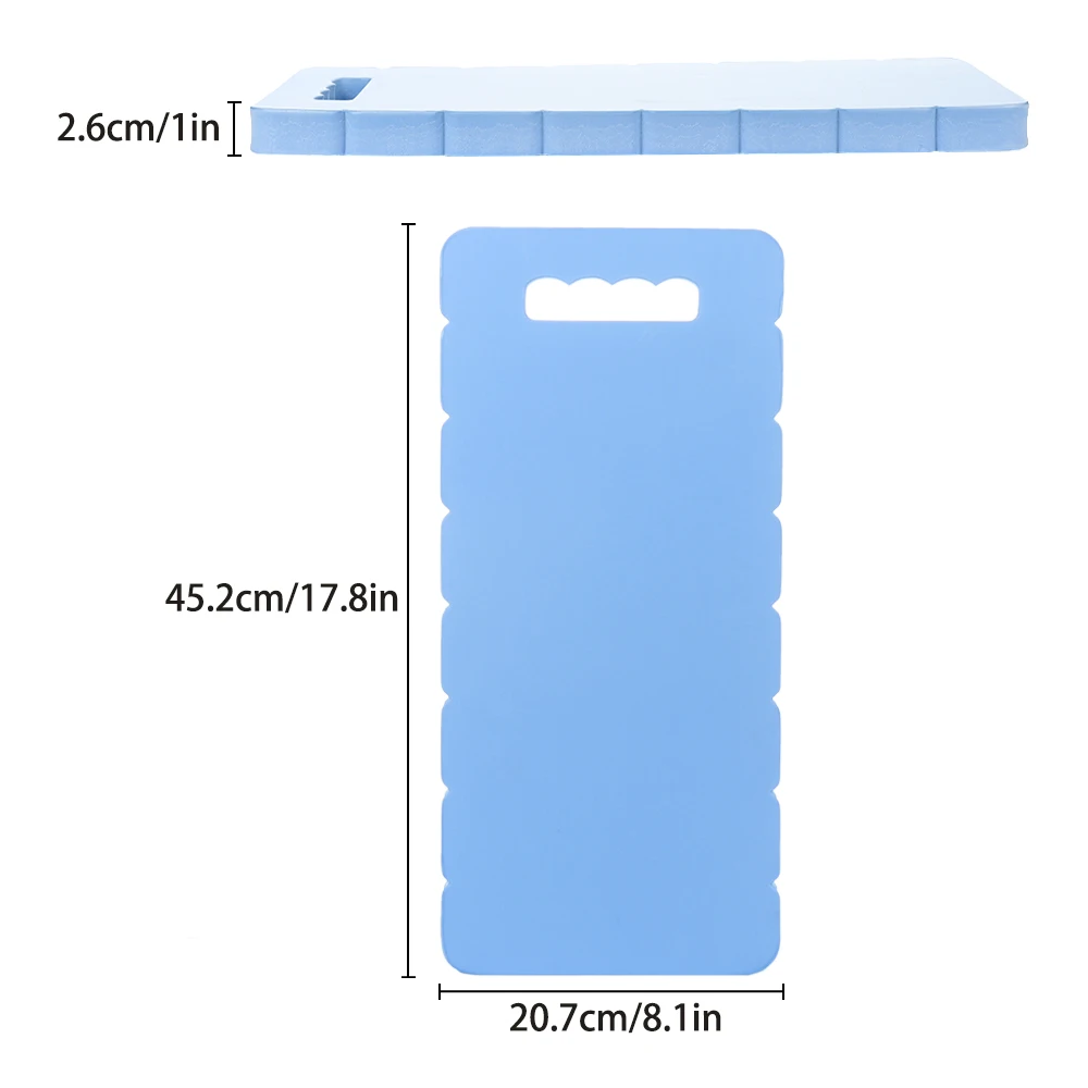 Садовый коврик на коленях высокая плотность пена толстый коврик на коленях гараж садовый коврик на коленях Подушка на коленях защита колена - Цвет: blue 45x20x2cm