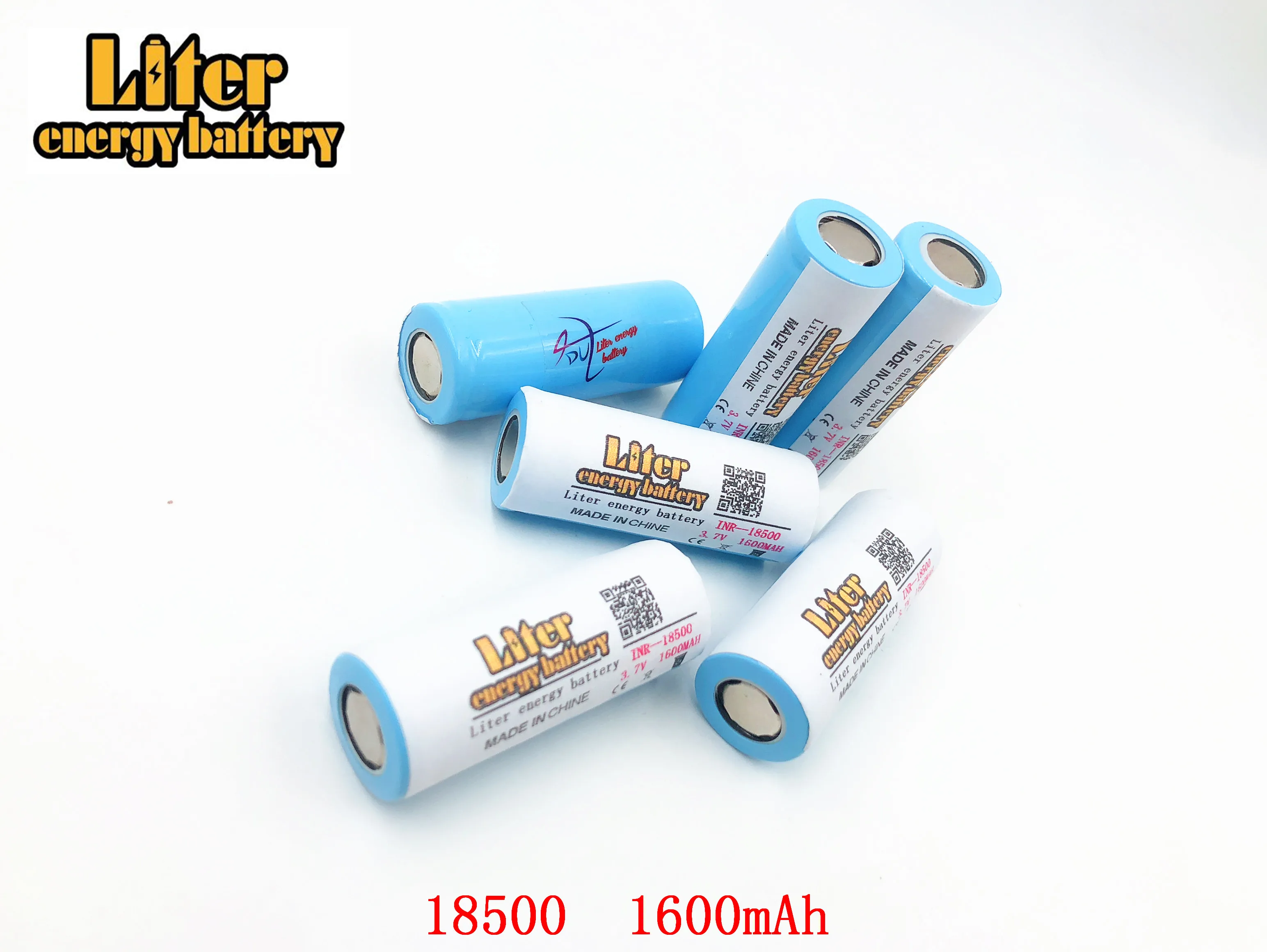 2 шт/партия 18500 батареи 18490 настоящие 1600mAh литий-ионная литиевая 3,7 V перезаряжаемый фонарик аккумулятор банк питания светодиодный фонарь