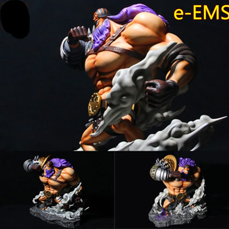 

Anime ONE PIECE Blackbeard Pirates Jesus Burgess GK Resin Statue Action Figure Collection Model Giocattolo G2492