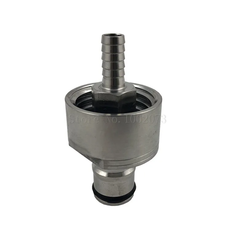Stainless Steel Carbonation Cap w 516 Barb - Beer Soda Water Soft Drinking PET bottles (2)