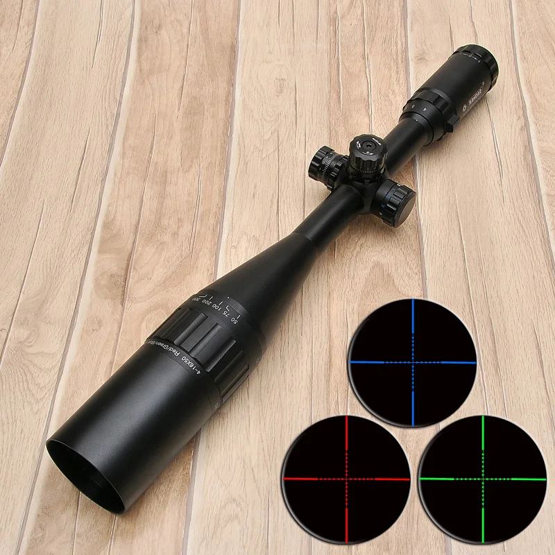 KANDAR 4 16X50 AOE Hunting Riflescope Shotgun Sight Tactical Optical Gear font b Rangefinder b font