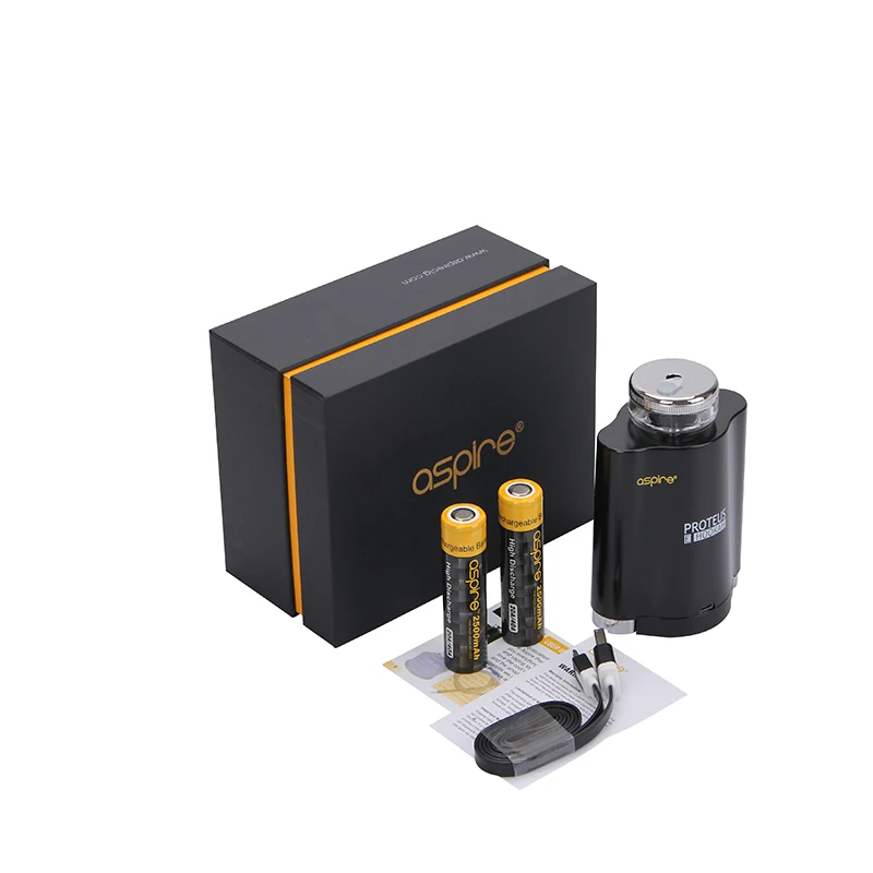 Original Aspire Proteus E-hookah E Cigarettes Kit 18650 Hookah Vaporizer 10ml Tank Aspire Proteus MOD Atomizer Kit 04