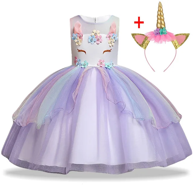 Unicorn-Vestito-Da-Partito-Bambini-Vestiti-Per-Le-Ragazze-Anna-Elsa-Costume-Cenerentola-Vestito-Dei-Bambini.jpg_640x640 (1)