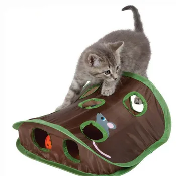 

Pet Cat Toys Interactive Puzzle Cats Toy with Mint Mouse and Bell Ball Pet Gift for Pet Products