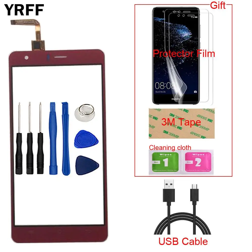 Гибкий сенсорный экран YRFF для телефона BQ 5503 красивый 2 дигитайзер панель стекло