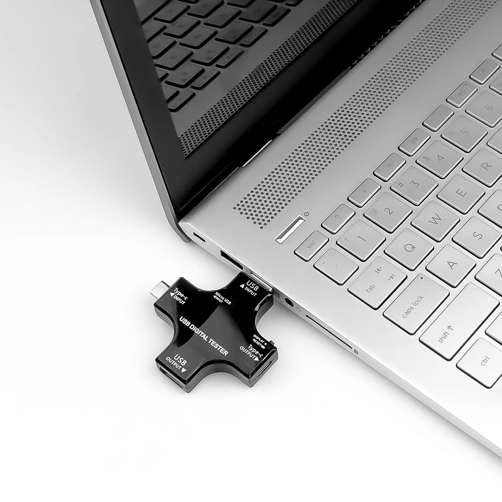 Портативный usb-тестер type-C цифровой вольтметр постоянного тока Amperimetor измеритель тока Амперметр детектор зарядное устройство индикатор