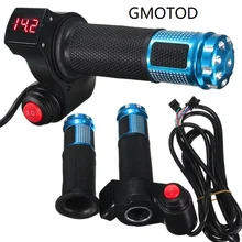 GMOTOD DC 12 V-84 V светодиодный цифровой скоростной Ручка управления для электрический мотоцикл-скутер