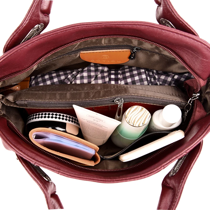  2019 bags for women Large Capacity Leather Women's Shoulder Bag Durable Crossbody Women's Shoulder  - 32998719983
