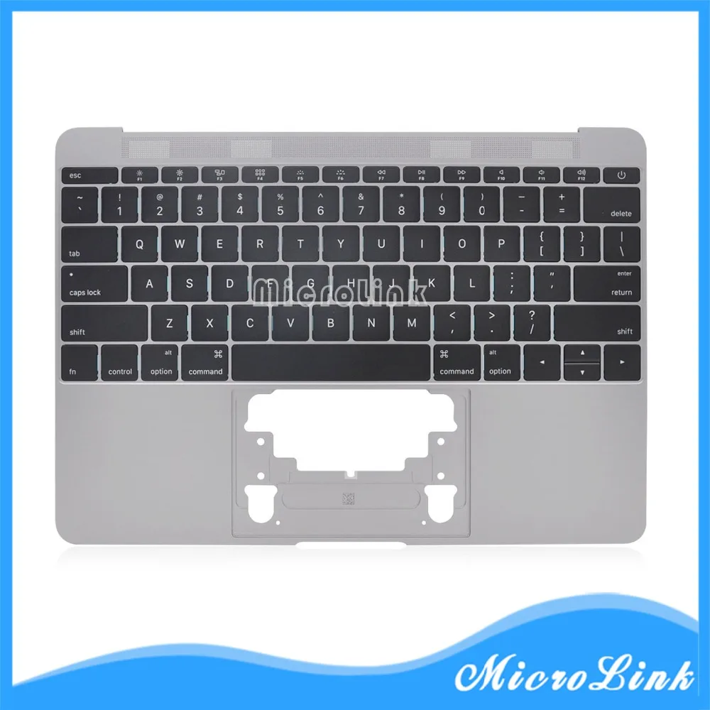 

661-02242 New for MacBook Retina 12" A1534 US Topcase Top Case with keyboard and Backlight 2016 Space Gary