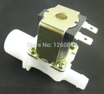 

3/4" Inlet to Quick Connect Outlet DC 12V Electric Solenoid Valve Normally Close NC for washing machine