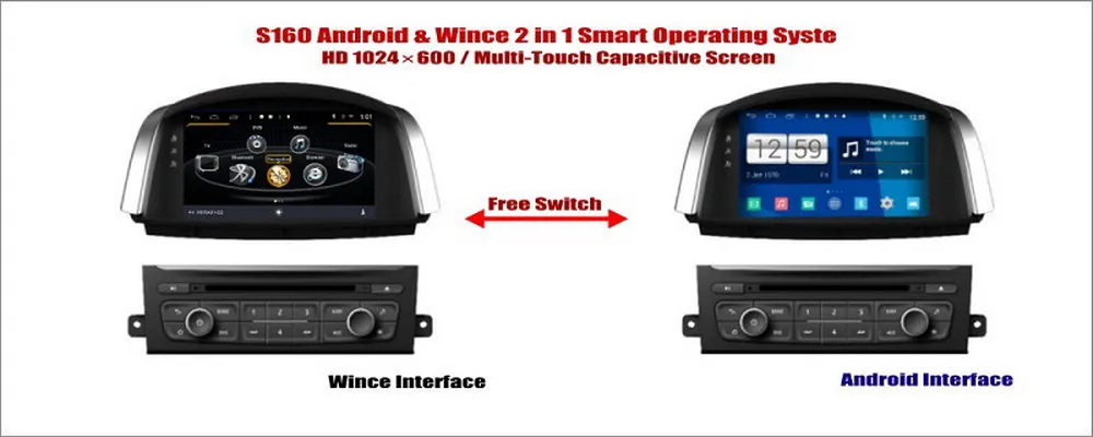 Best YESSUN For Renault Koleos / Samsung QM5 2007~2015 Car Android Radio CD DVD Player GPS Navi Navigation Audio Video Stereo System 9