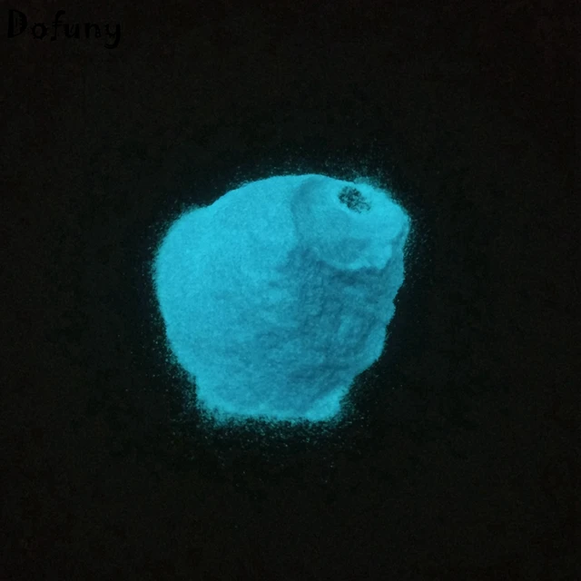 Dofuny 100g Blue Luminous Powder For Furniture Paint Nail Polish Dofuny 100g Blue Luminous Powder For Furniture Paint Nail Polish Glow Pigment Light