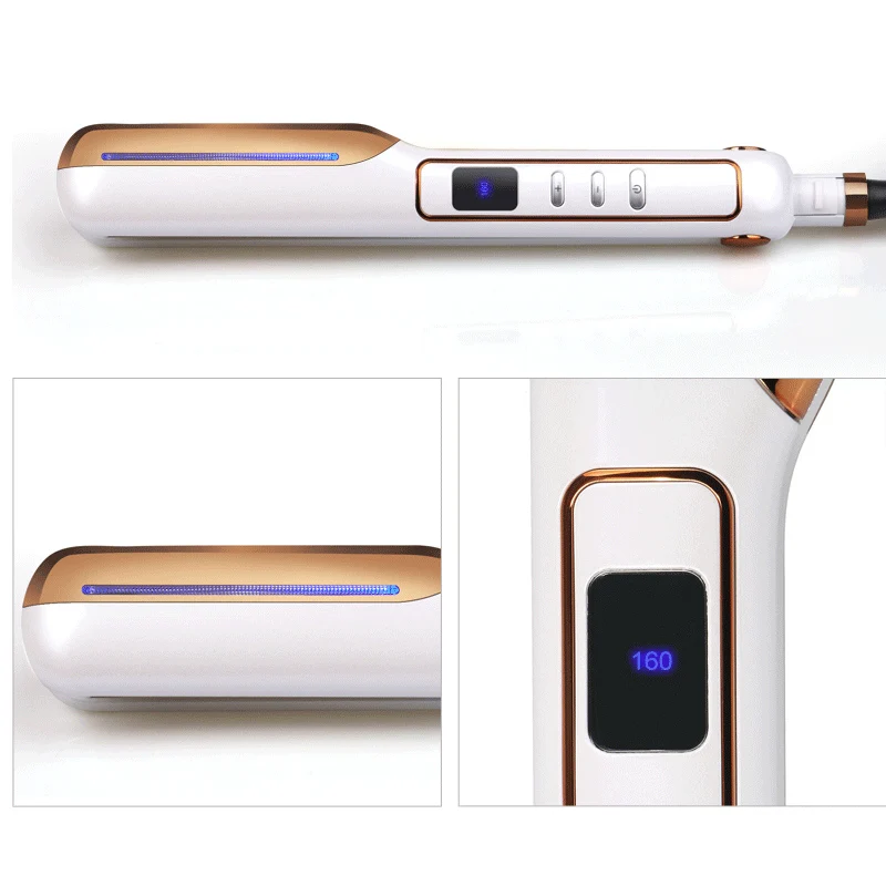 

Professional Hair Straightener Flat Iron Curling Straightening Irons Fast Heating Curling iron Roller Hair Care Styling Tools