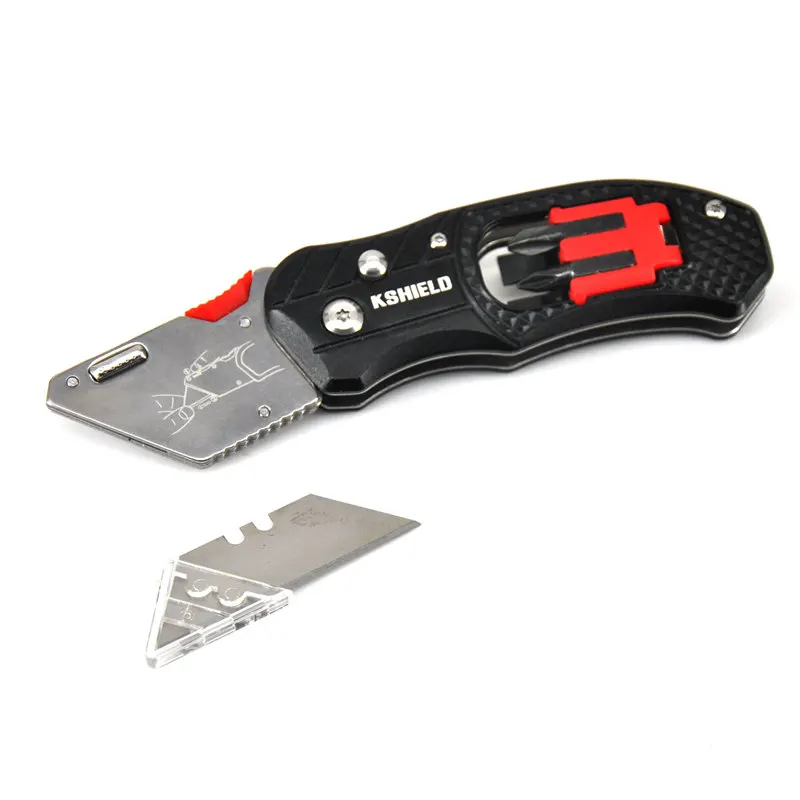 

Multitool Art Designer Folding Knife Heavy Duty Pipe Cutter Utility Knife Outdoor Multifunction Survival Security Knives Army