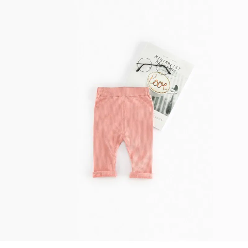 Повседневные штаны для новорожденных мальчиков и девочек, для От 0 до 3 лет, хлопковые осенние брюки для новорожденных брюки для малышей, унисекс, зимние леггинсы для мальчиков