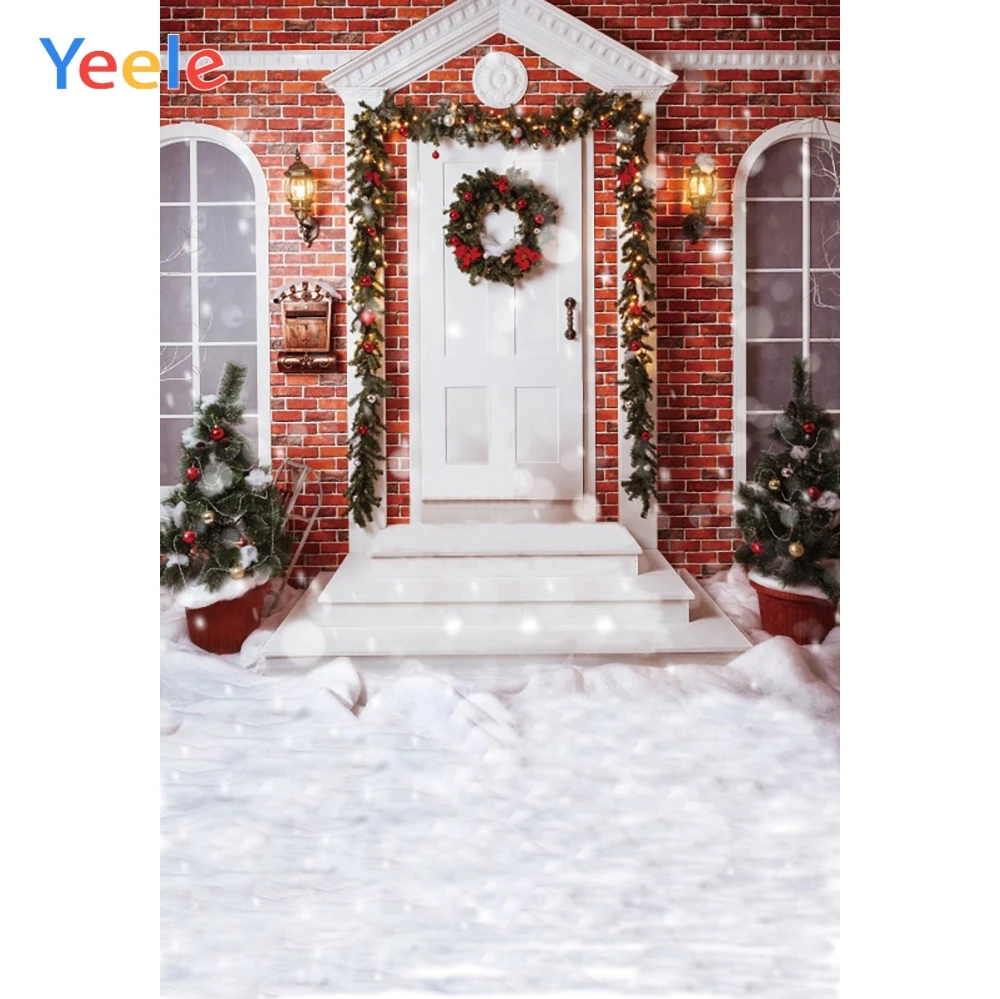 Yeele Merry christmas party зимнее декоративное освещение с эффектом «Боке» Фотофон персонализированные фотографические фоны для фотостудии