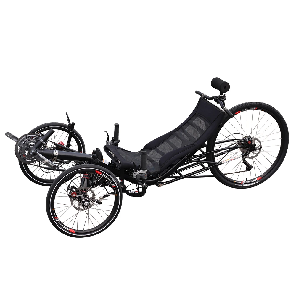 Aluminum Alloy 27 Speed Recumbent Trike For Adultin Bicycle from